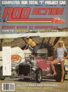 ROD ACTION 1982 FEB - HOLLEY 4360, RODS FROM GREAT BRITAIN, BONNEVILLE